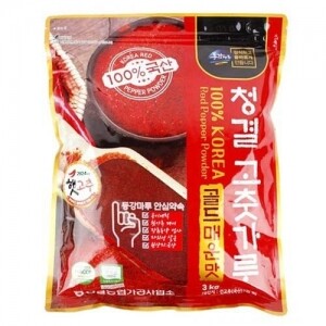 [24년산] 햇 청결고춧가루 (매운맛) 3kg