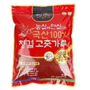 [24년산] 햇 청결고춧가루 (보통맛) 3kg